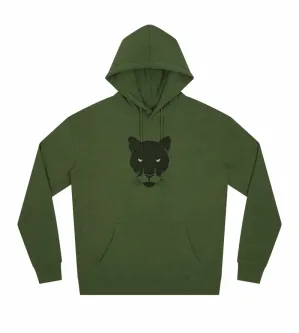 Preview: Hoodie mit Panther-Motiv